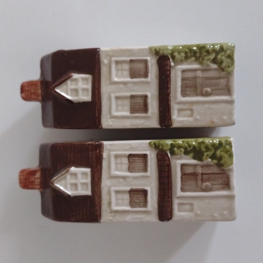 Otagiri Shakers Cottage Style Hand-painted Vintage Japan